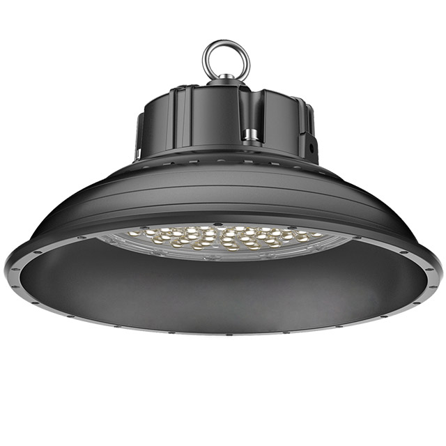 100W 150W 200W UFO LED high bay light 170lm//w warehouse Shop IP65 Retrofit light
