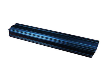 Long Black / Silver Anodize Aluminum Alloy Extruded Profiles Of LED Fluorescent Tube For Daylight &amp; Sunlight Lamp