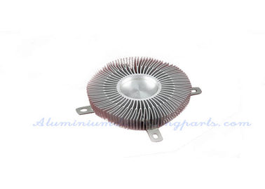 Industrial Precision Extruded Aluminum Heat Sinks With Silver Anodize