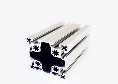 T3 - T8 Flat Extruded Aluminum Profiles 6063 Alloy Silver