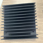 6063 T6 Extruded Aluminum Enclosures Heatsink Black Anodizing CNC Machining