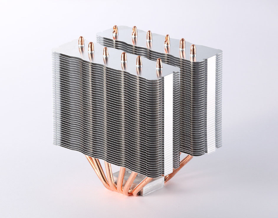 High efficient Computer CPU Heatsink / Copper Pipe Heat Sink with ...