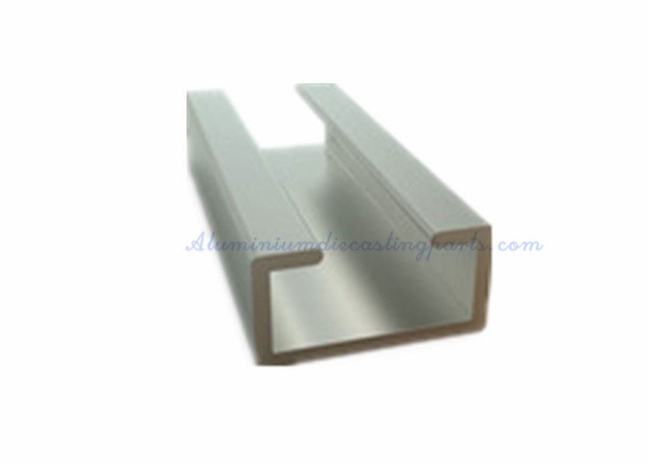 Anodizing Silver Extruded Aluminum Channel For Door And Window