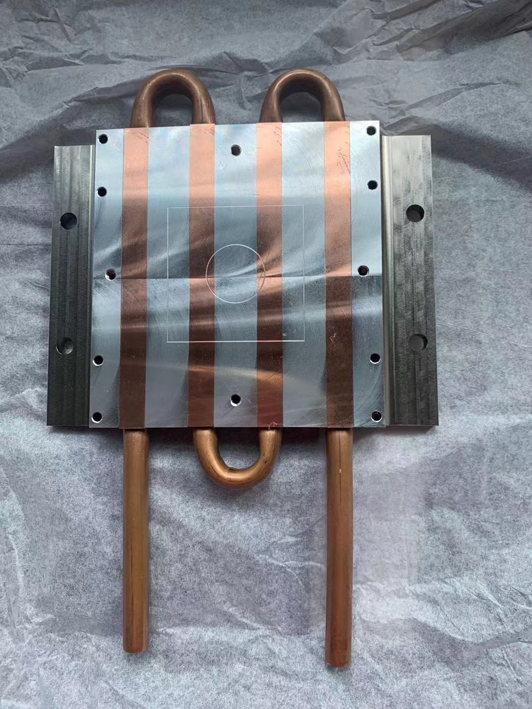 Water Cooling Plate With Copper Tube New Customized cooling plate for