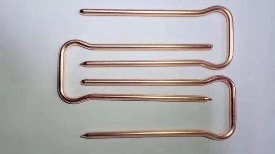 Anti-Oxidation Finish Copper Sintered Heatpipe Anodized Micro Channel Flattened Brazing Copper Pipes