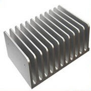 Heat Sinks For Decorations , Extruded Aluminum Heatsink AL6000 Anodized Electrophoresis