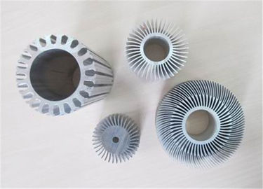 Clear Anodizing Hollow Aluminum Sun Flower Extrusion Sink Agricultural