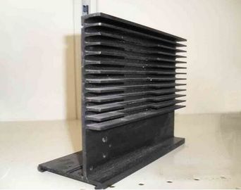 Black Anodizing Extruded Aluminum Heatsink Extrusions for Machine