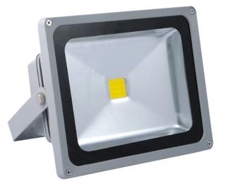 Silver Anodize Aluminum Led Housing For Flood Lamp / Projection Light