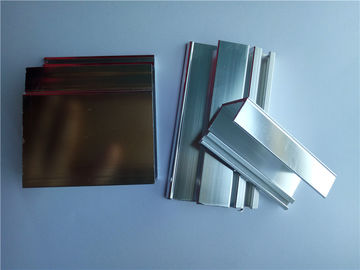 Aluminum Extruded Enclosure Kits Silver Anodizing Aluminum Profile For Door Enclosure Parts
