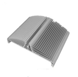 Industrial Extruded Aluminum Heatsink For LED Fixture Round Extrusion Heatsink Profile