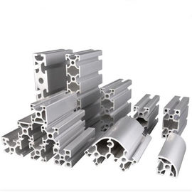 6063 Anodised Building Industrial Extruded Aluminum Profiles For Automation CNC