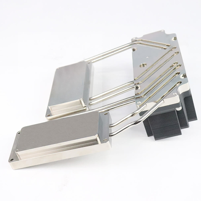 Heat Sink Welding Aluminum Profile LED Heat Sink With Welding Copper Heat Pipe