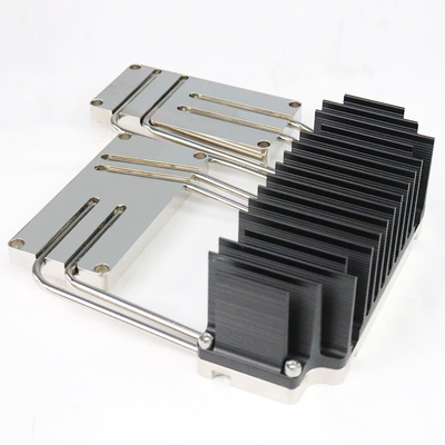 Heat Sink Welding Aluminum Profile LED Heat Sink With Welding Copper Heat Pipe