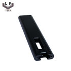 Black Anodizing Extruded Aluminum 6063-T5 machined pole for wall clock support