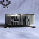Round Fin Aluminum Extrusion Heat Sinks For CPU Cooler For Large Equipment Heat Dissipation