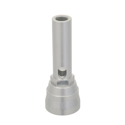 Polishing Surface Aluminium Turned Parts With Drilling Angle / Standard Chamfer Depth