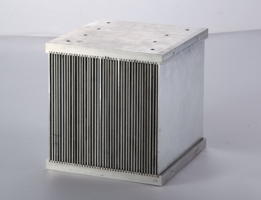 Aluminum 6063/6061 Skiving Heatsink Anodizing Copper Pipe Heatsink Customized