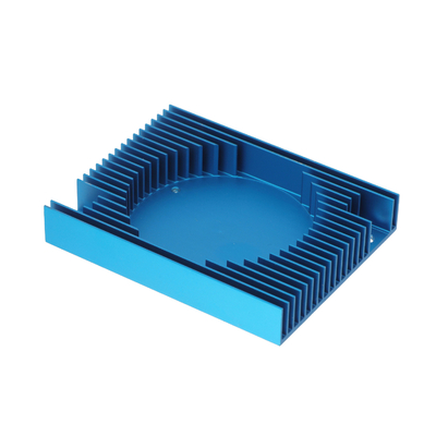Screws Mounted IGBT Heat Sink With Anodized / Electroplate / Polish / Brush / Sand Blast