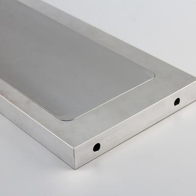 Aluminum Alloy Extrusion Heat Sink Rectangle Shape Custom Length