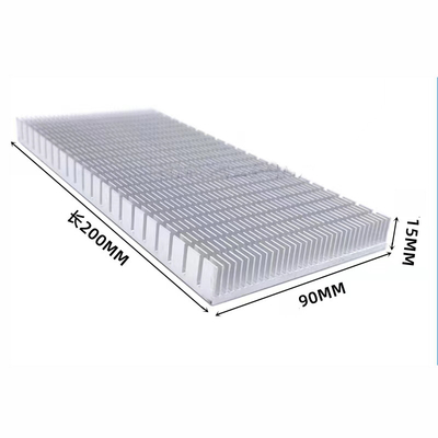 High Heat Dissipation Customized Aluminum Heat Sinks With Through Hole Mounting