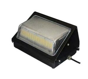 LED Wall Pack Aluminum Led Housing 40W / 60W / 90W / 120W In Black Powder Coating