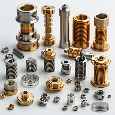 Top Aluminum CNC Machined Parts Silver Customized Parts For Industrial Application