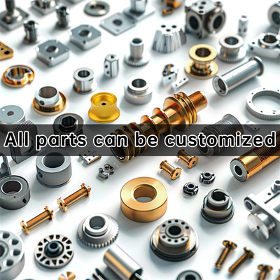 Top Aluminum CNC Machined Parts Silver Customized Parts For Industrial Application