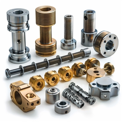 Top Aluminum CNC Machined Parts Silver Customized Parts For Industrial Application