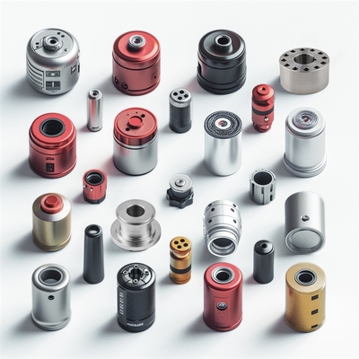 Fine Pitched Smooth Surface Silver CNC Machined Aluminum Parts For General Industry