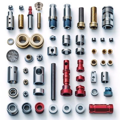 Fine Pitched Smooth Surface Silver CNC Machined Aluminum Parts For General Industry