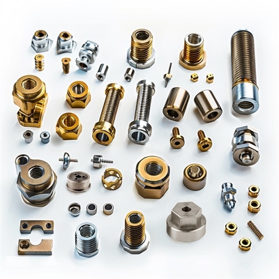 Fine Pitched Smooth Surface Silver CNC Machined Aluminum Parts For General Industry