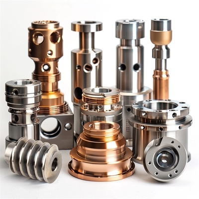 Custom Aluminum CNC Machined Parts With 100% Inspection