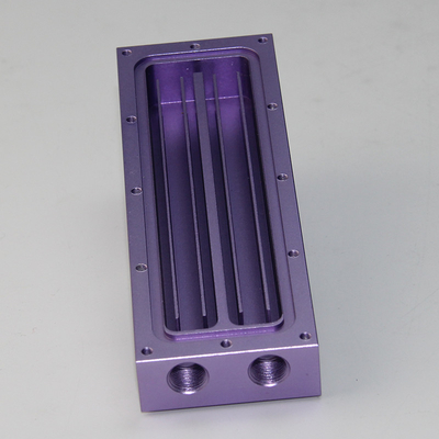 Stamping Craft Liquid Cooling Plate 10mm Copper Base With 120 Degree Beam Angle
