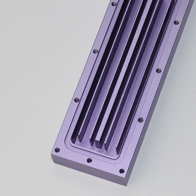 Stamping Craft Liquid Cooling Plate 10mm Copper Base With 120 Degree Beam Angle