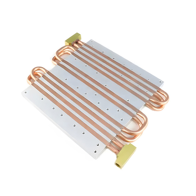 120mm X 120mm Copper Base Water Cooling Plate For CPU With Cold Plate Heat Sink