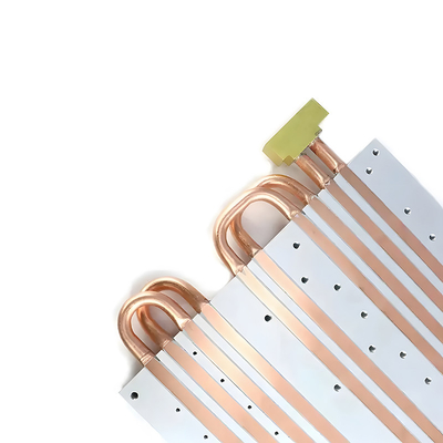 120mm X 120mm Copper Base Water Cooling Plate For CPU With Cold Plate Heat Sink