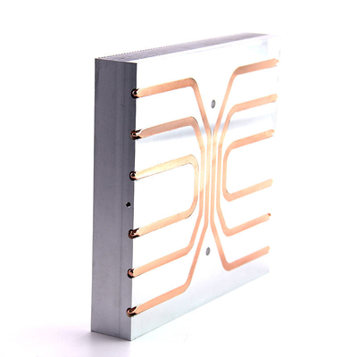 Water Plate Cooling System Liquid Cooling Plate With 10mm Copper Base And 120° Beam Angle