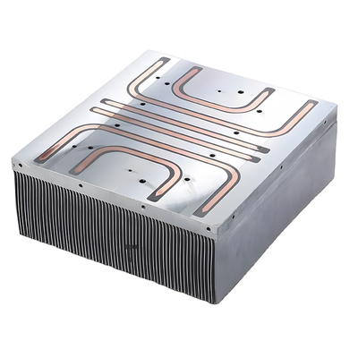 Water Plate Cooling System Liquid Cooling Plate With 10mm Copper Base And 120° Beam Angle