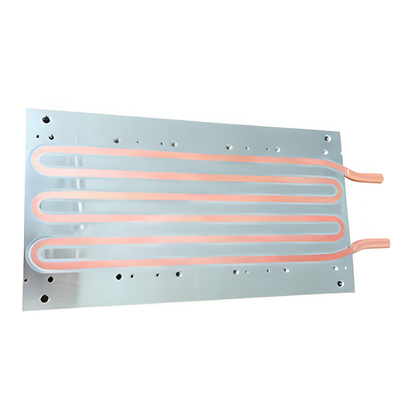 Water Plate Cooling System Liquid Cooling Plate With 10mm Copper Base And 120° Beam Angle
