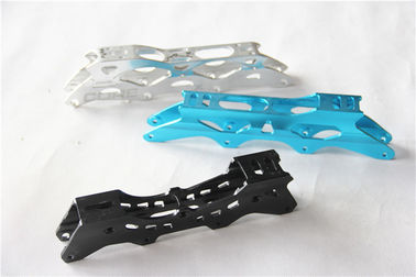 Customized colorful Aluminium alloy extrusion parts for ice skates blade support
