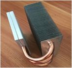 OEM Fin Copper Heat Sink Customized Copper Pipe HeatSink For Passivite Surface Mount Device