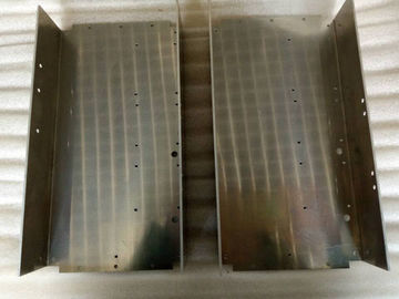 Custom Metal Stamping Parts Silver Anodize Aluminum Driver Box With Polishing surface