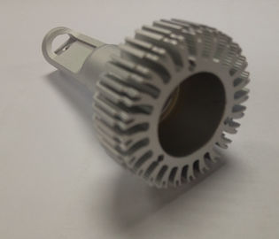 LED Car Wheel Lights Heatsink Extruded Aluminum Enclosures And Machining LED Auto Lamp Housing