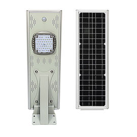 Outdside 20W Solar Panel Lamp Aluminum LED Housing PIR Sensor Light Control