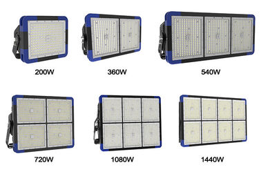 1440W SMD3030 880x560mm 1070 Aluminum Housing Outdoor Black With Blue Boarder LED Flood Light