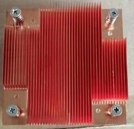 Skived OEM Brass Heatsink, Skiving Fin Heat Sink Copper Cu1100 CNC Copper Block Heatsink