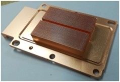 Customized Copper Heat Sink Skived Fin Heat Sink Copper Cooler For Automotive