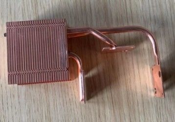 Customized Copper Heat Sink Skived Fin Heat Sink Copper Cooler For Automotive