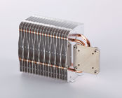 6 Piece Copper Heat Pipe Heatsink Two Rows Fins with Antioxidant Treatment